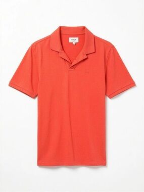 Hudson Jeans Coral Camp-Collar Polo